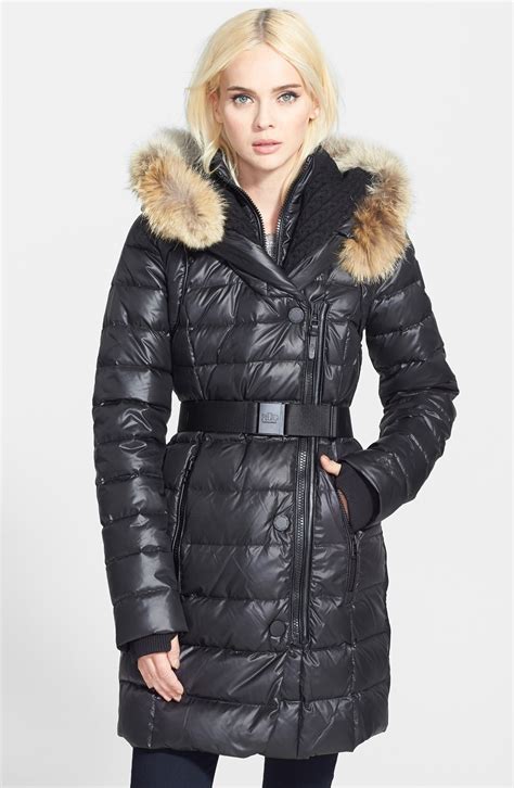 Belted Puffer Coat 